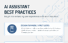 ai best practices screen shot