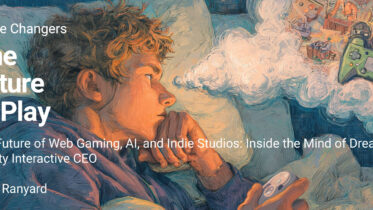 boy laying on pillow dreaming about games