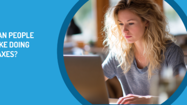 woman working on laptop